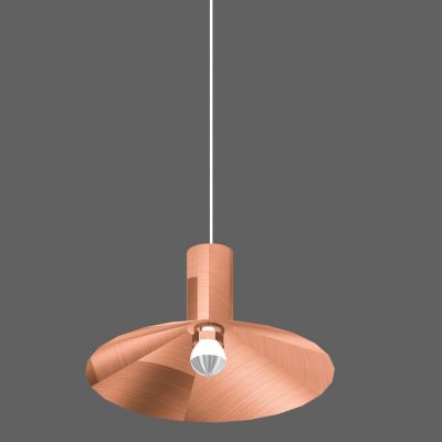 现代金属工矿灯吊灯SU模型