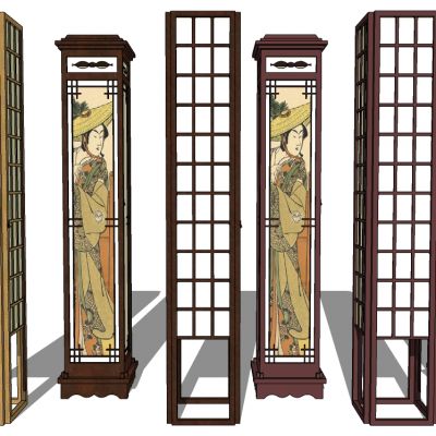 中式景观落地灯庭院灯草皮灯