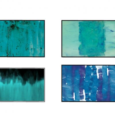 北欧现代抽象装饰画挂画