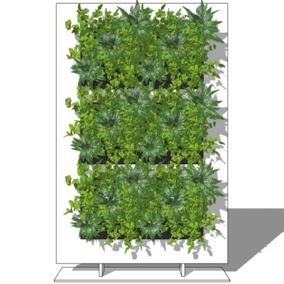 现代垂直绿化植物绿植墙植物墙