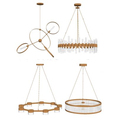 现代轻奢铁艺吊灯