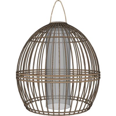 新中式东南亚鸟笼落地装饰灯