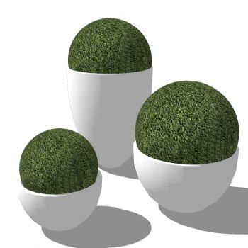 现代植物盆栽花钵花盆花槽