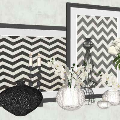 北欧现代陈设饰品摆件花瓶