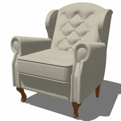 美式欧式古典休闲椅