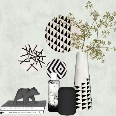 北欧现代陈设饰品摆件花瓶