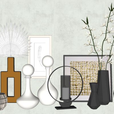 北欧现代陈设饰品摆件花瓶