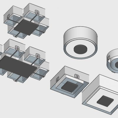 新中式吸顶灯组合