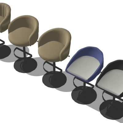 北欧现代吧台吧椅