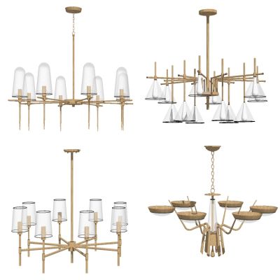 欧式新中式吊灯