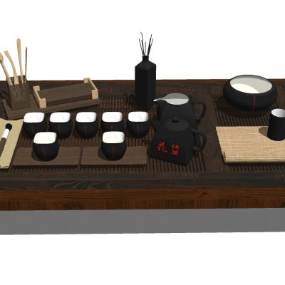 中式茶壶功夫茶具茶海茶盘茶具托盘