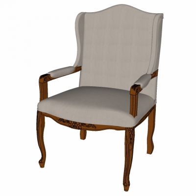 美式欧式古典休闲椅