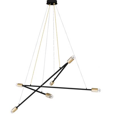 现代工业风小灯泡吊灯