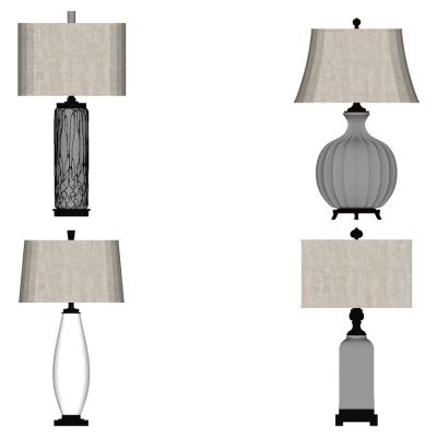 新中式陶瓷青花瓷台灯