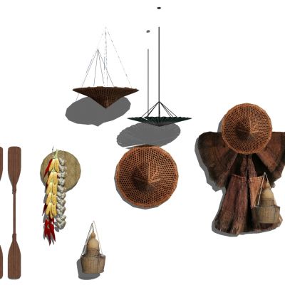 农家乐民宿度假村农庄村庄墙饰挂饰