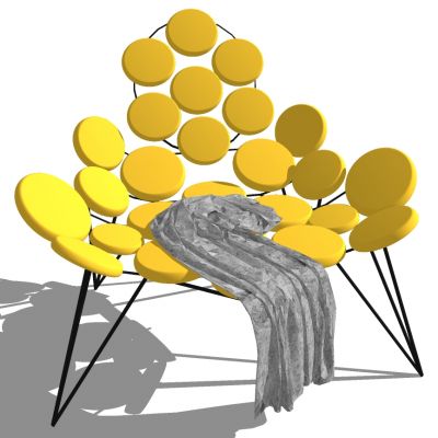 现代时尚异性休闲椅