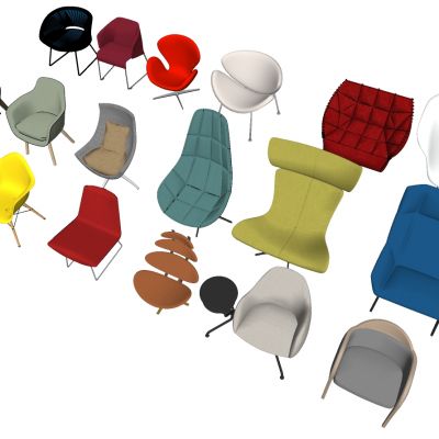 北欧现代休闲椅