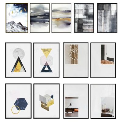 现代抽象装饰画挂画