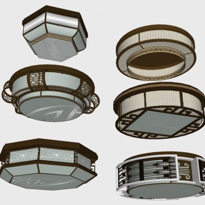 中式简约吸顶灯