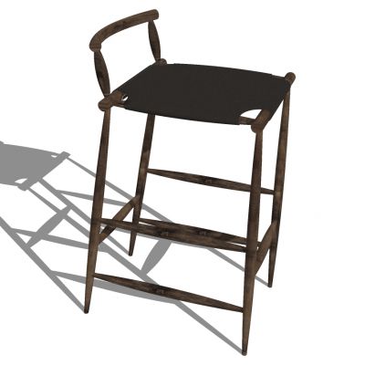 工业风现代吧台吧椅