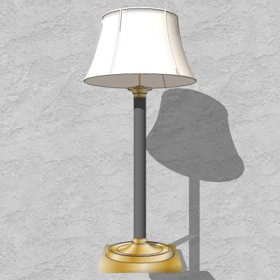 现代欧式简约金属台灯