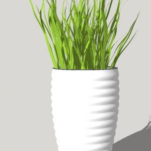 现代植物盆栽花钵花盆花槽