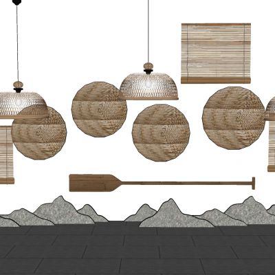 农家乐民宿度假村农庄村庄墙饰挂饰物