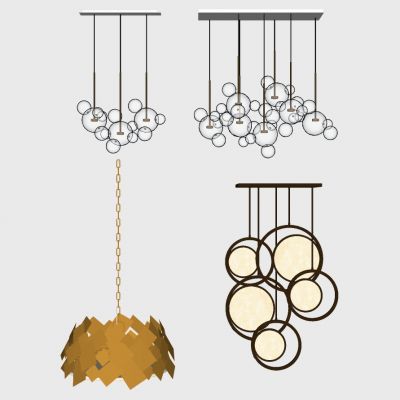 北欧现代球形吊灯