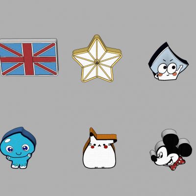 现代儿童房吸顶灯卡通动漫异形吸顶灯