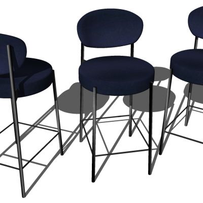 轻奢酒水吧餐厅西厨吧椅