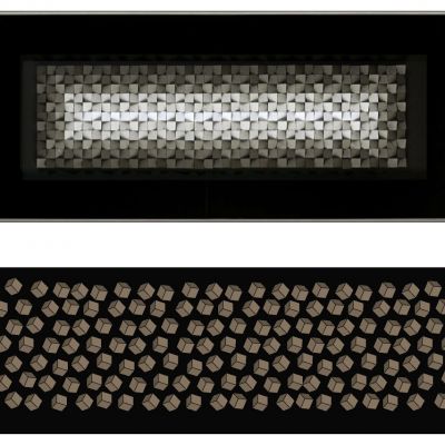 现代新中式床头装饰画挂画