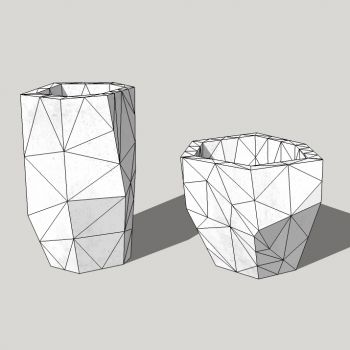 现代花钵花盆花槽