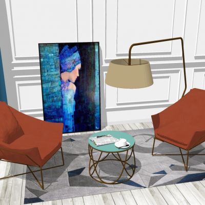 北欧现代休闲椅