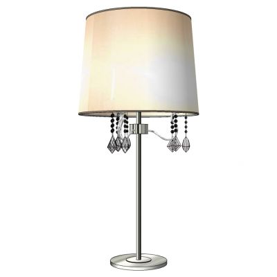 现代金属水晶台灯