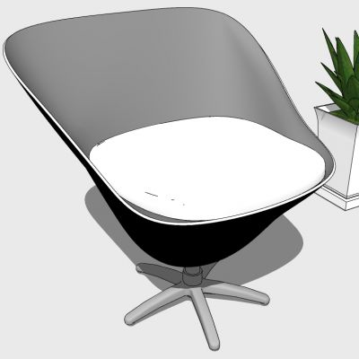 现代异形家具椅