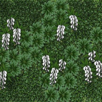 现代垂直绿化植物绿植墙植物墙