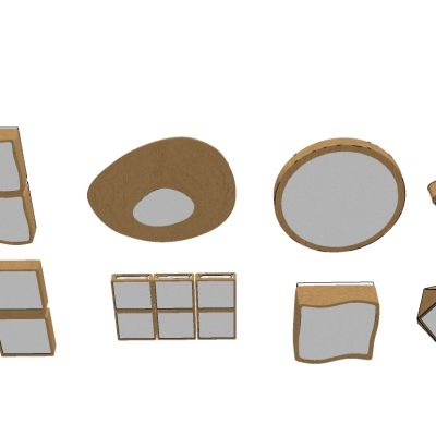 现代北欧吸顶灯组合