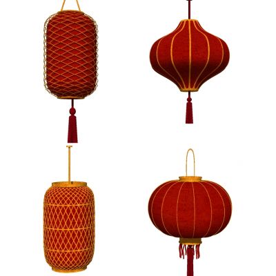 中式日式大红灯笼吊灯