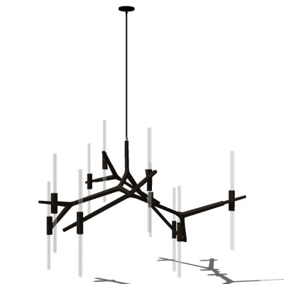 现代花灯花瓣树叶树枝吊灯