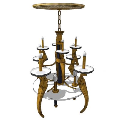 美式欧式异形吊灯