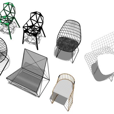 现代铁艺休闲座椅