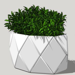 现代花钵花盆花槽