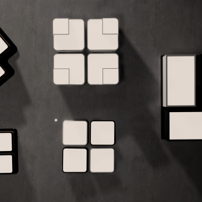 现代吸顶灯组合