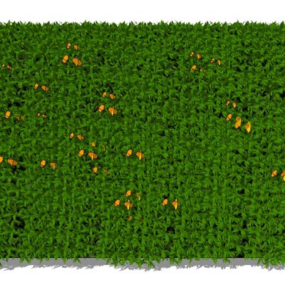 现代垂直绿化植物绿植墙植物墙