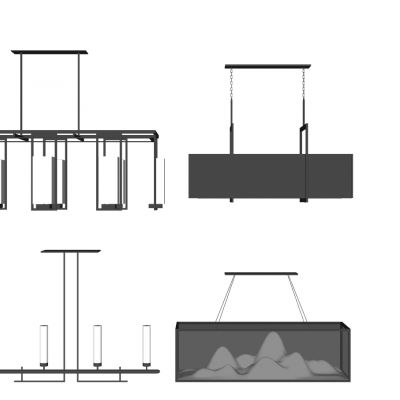 新中式山形状吊灯