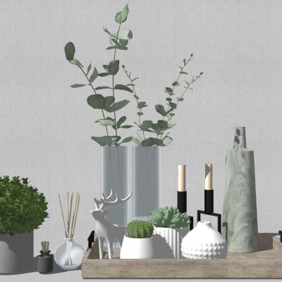 北欧现代陈设饰品摆件花瓶