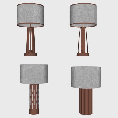 现代新中式台灯