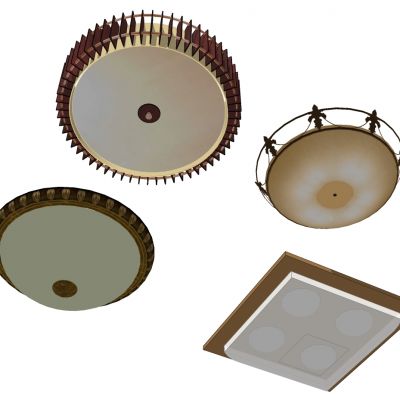 现代吊灯吸顶灯