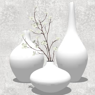 新中式花瓶摆件插花