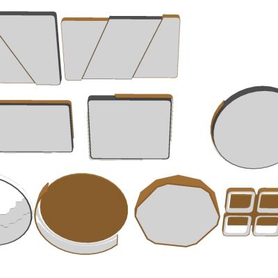 现代北欧吸顶灯组合